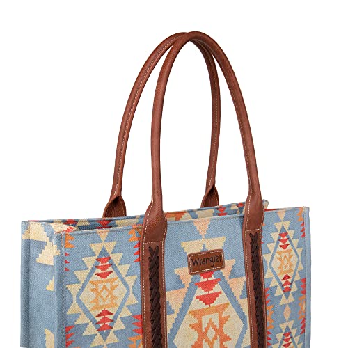 Wrangler Tote Bag for Women Western Shoulder Purses Boho Aztec Satchel Hobo Handbags