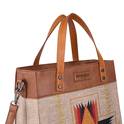 Wrangler Tote Bag for Women Western Shoulder Purses Boho Aztec Satchel Hobo Handbags