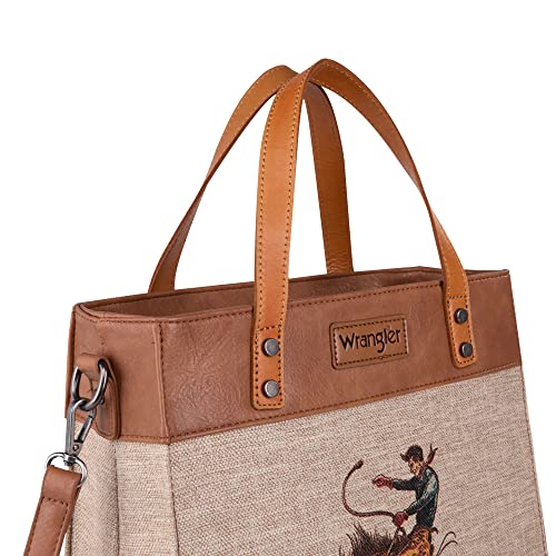 Wrangler Tote Bag for Women Western Shoulder Purses Boho Aztec Satchel Hobo Handbags