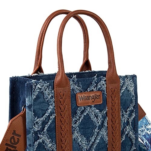 Wrangler Tote Bag for Women Western Shoulder Purses Boho Aztec Satchel Hobo Handbags