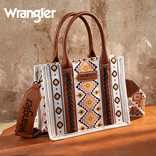 Wrangler Tote Bag for Women Western Shoulder Purses Boho Aztec Satchel Hobo Handbags