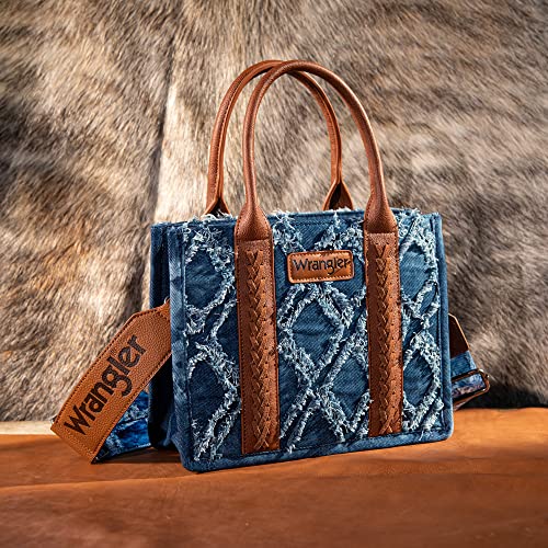 Wrangler Tote Bag for Women Western Shoulder Purses Boho Aztec Satchel Hobo Handbags