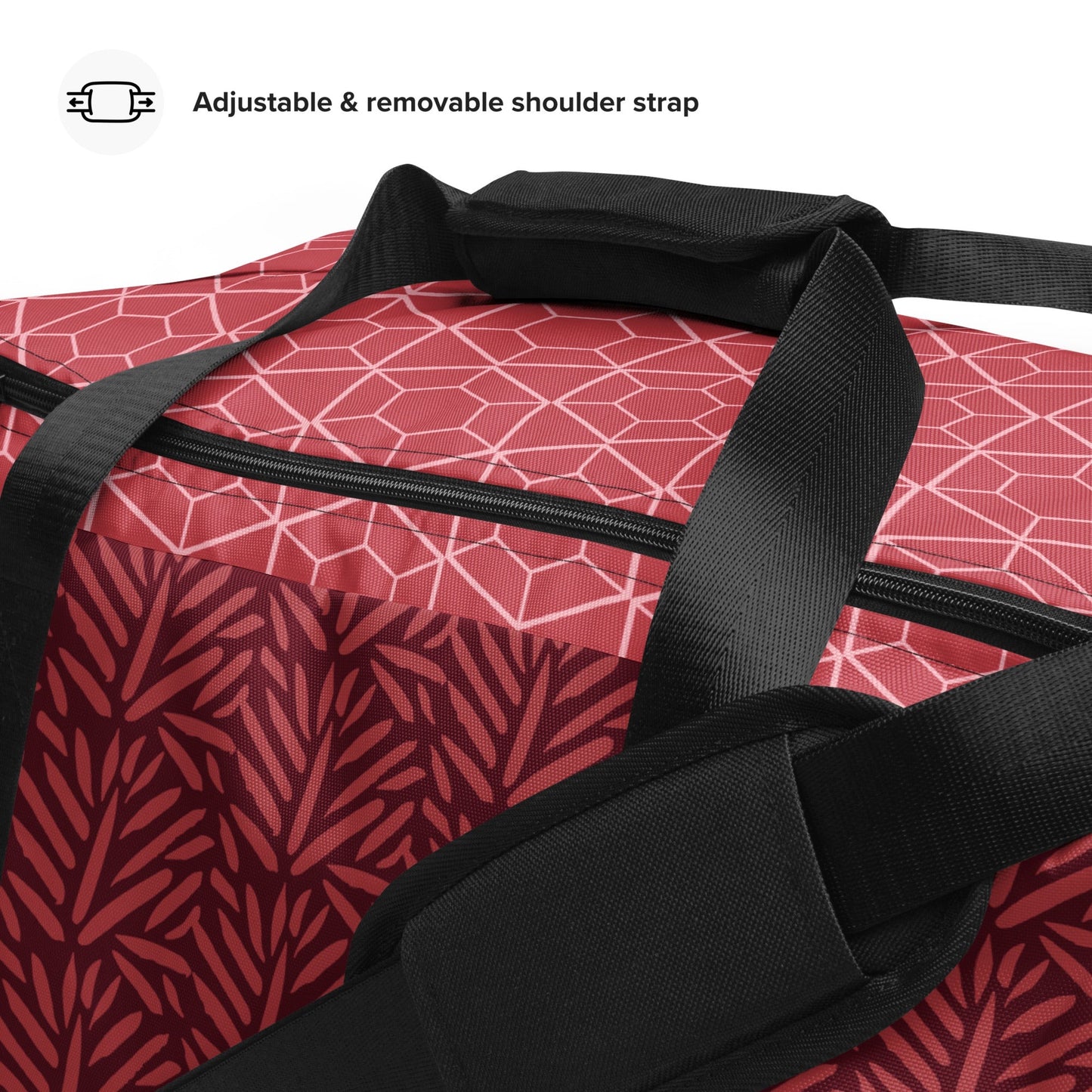 Fuchsia Voyage Duffle Bag