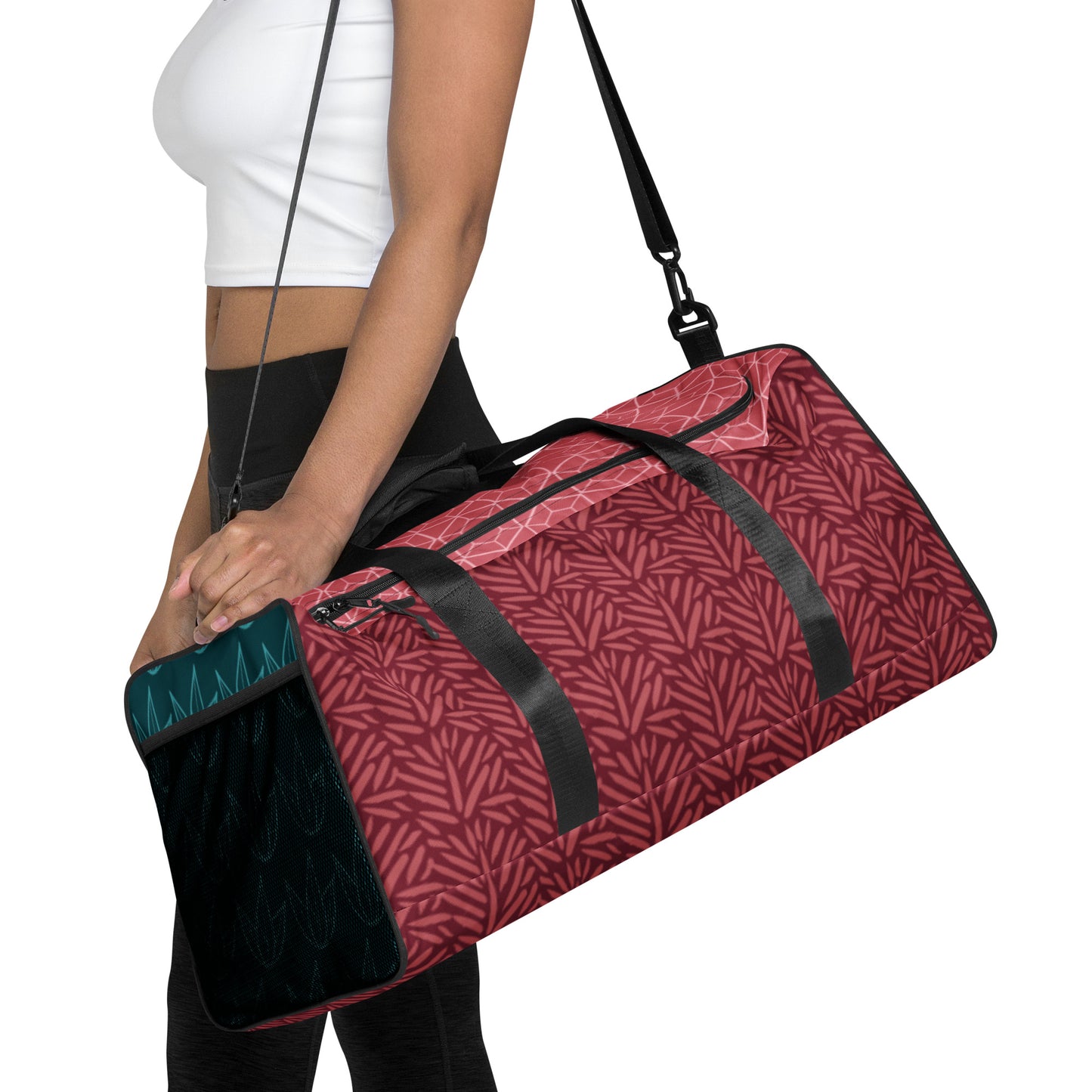 Fuchsia Voyage Duffle Bag