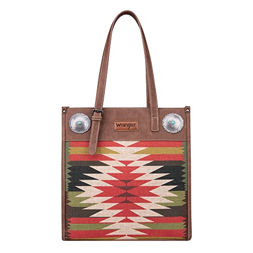 Wrangler Tote Bag for Women Western Shoulder Purses Boho Aztec Satchel Hobo Handbags