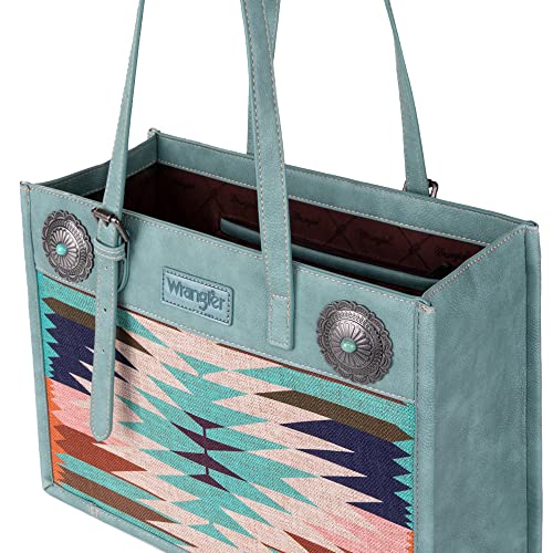 Wrangler Tote Bag for Women Western Shoulder Purses Boho Aztec Satchel Hobo Handbags