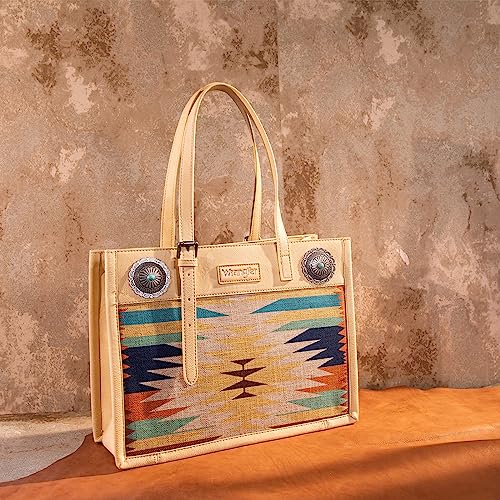 Wrangler Tote Bag for Women Western Shoulder Purses Boho Aztec Satchel Hobo Handbags